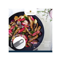 MasterClass Heavy Duty Frying Pan 32cm Non Stick Aluminium Black/Silver