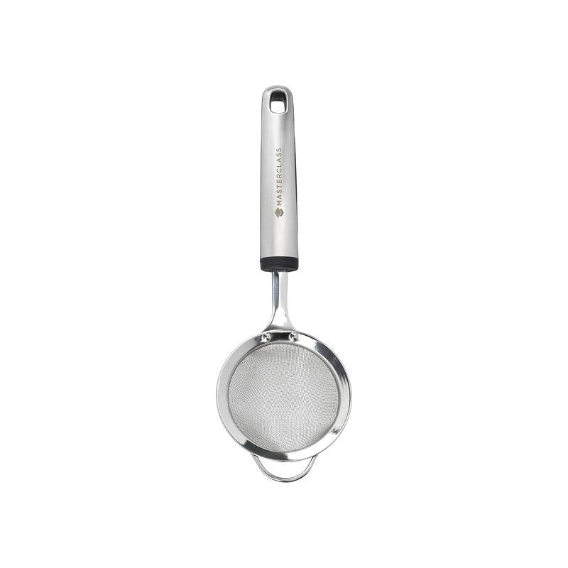 MasterClass Soft Grip Stainless Steel Sieve 8cm Silver Main image