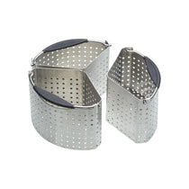 MasterClass Saucepan Divider Baskets Stainless Steel Set of 3 20cm (8 Inch) Silver