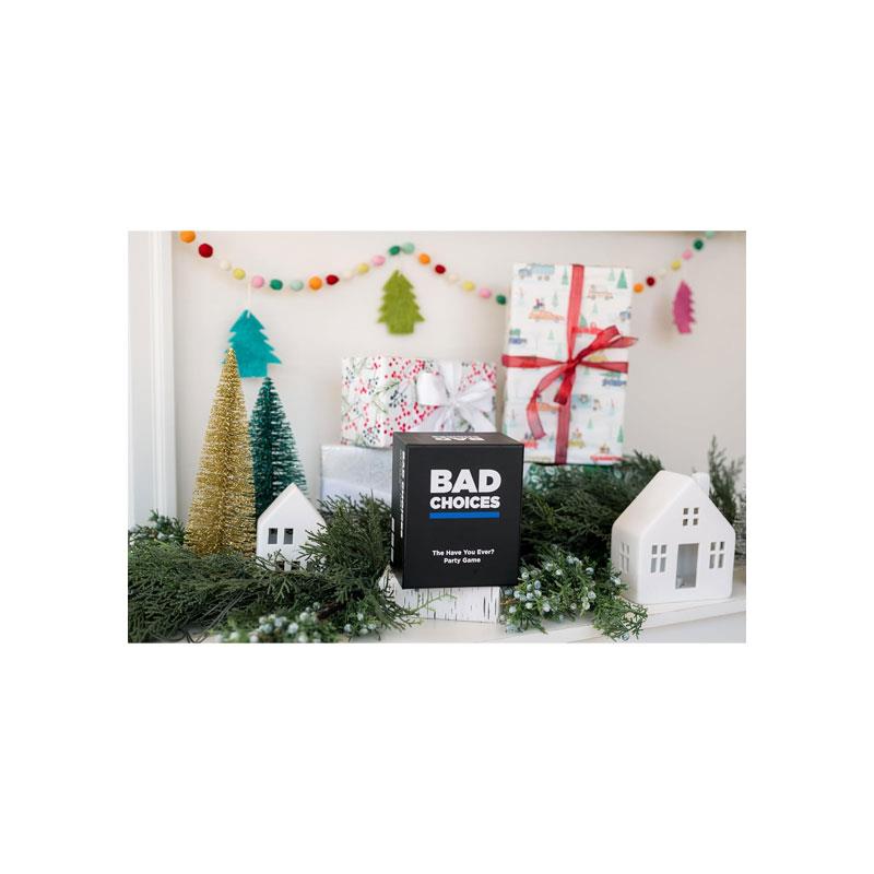 Bad Choices The Have You Ever? Party Game Hilarious Adult Card Game Night With Your Group Black Secondary image