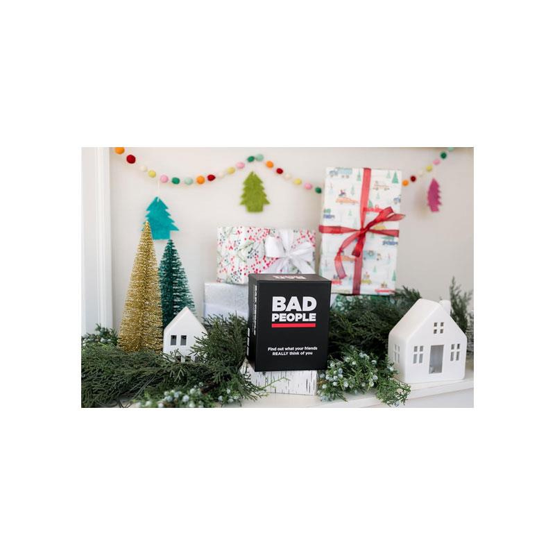 Bad People The Party Game You Probably Shouldn't Play Find Out What Your Friends Really Think of You Adult Card Board Game Black