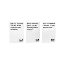 Bad People The Party Game You Probably Shouldn't Play Find Out What Your Friends Really Think of You Adult Card Board Game Black