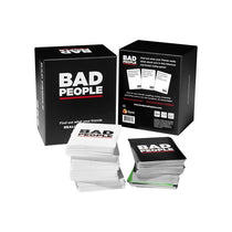 Bad People The Party Game You Probably Shouldn't Play Find Out What Your Friends Really Think of You Adult Card Board Game Black