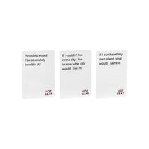 Hot Seat The Game That's All About You Family Card Board Games Perfect Christmas White Elephant Gifts Black
