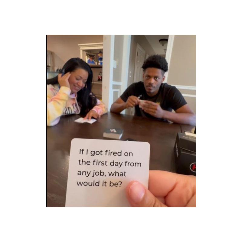 Hot Seat The Game That's All About You Family Card Board Games Perfect Christmas White Elephant Gifts Black