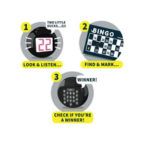 Ideal Deluxe Electronic Bingo Host Your Own Bingo Night At Home ! 4 Game Options Family Games 3+ Players Multicolour
