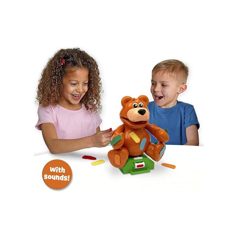 Ideal Don't Be A Scaredy Bear Game The Plaster Pulling Teddy Bear Game Peel His Plasters But Beware He Really Is A Scaredy Bear! Multicolour