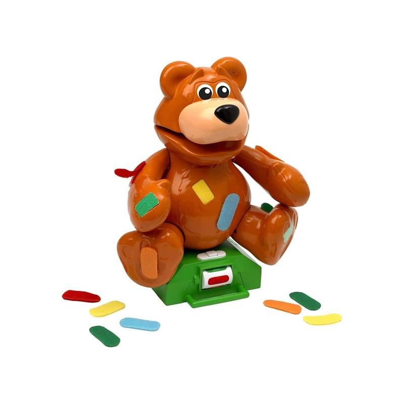 Ideal Don't Be A Scaredy Bear Game The Plaster Pulling Teddy Bear Game Peel His Plasters But Beware He Really Is A Scaredy Bear! Multicolour