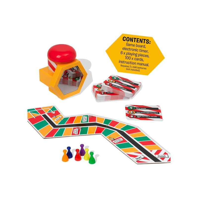 Ideal Don't Panic The Quick Thinking Naming Board Game ! Family Board Games 2+ Players Age 8+ Multicolour