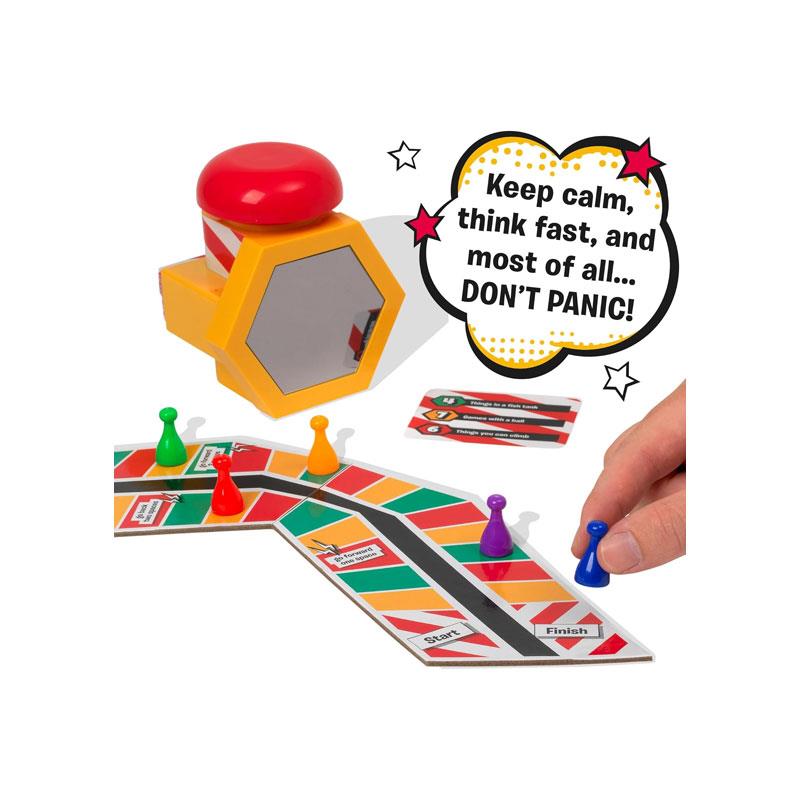Ideal Don't Panic The Quick Thinking Naming Board Game ! Family Board Games 2+ Players Age 8+ Multicolour