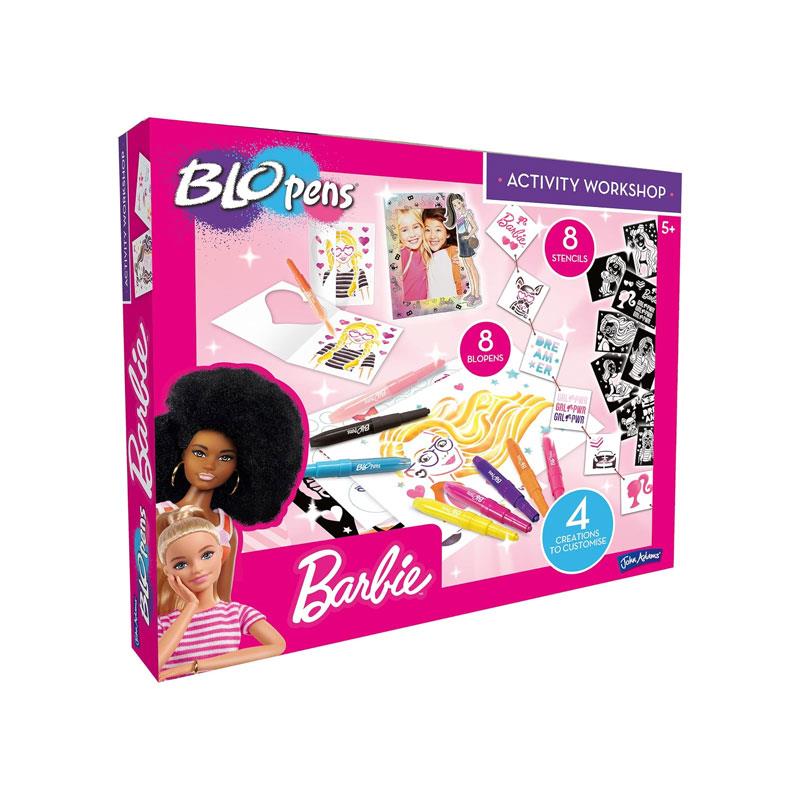 John Adams BLOpens Barbie Activity Set Create Beautiful Barbie Drawings With Amazing Airbrush Effects ! Multicolour Main image