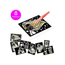 John Adams BLOpens Barbie Activity Set Create Beautiful Barbie Drawings With Amazing Airbrush Effects ! Multicolour