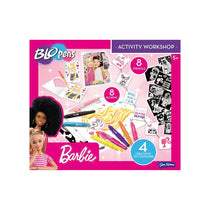 John Adams BLOpens Barbie Activity Set Create Beautiful Barbie Drawings With Amazing Airbrush Effects ! Multicolour