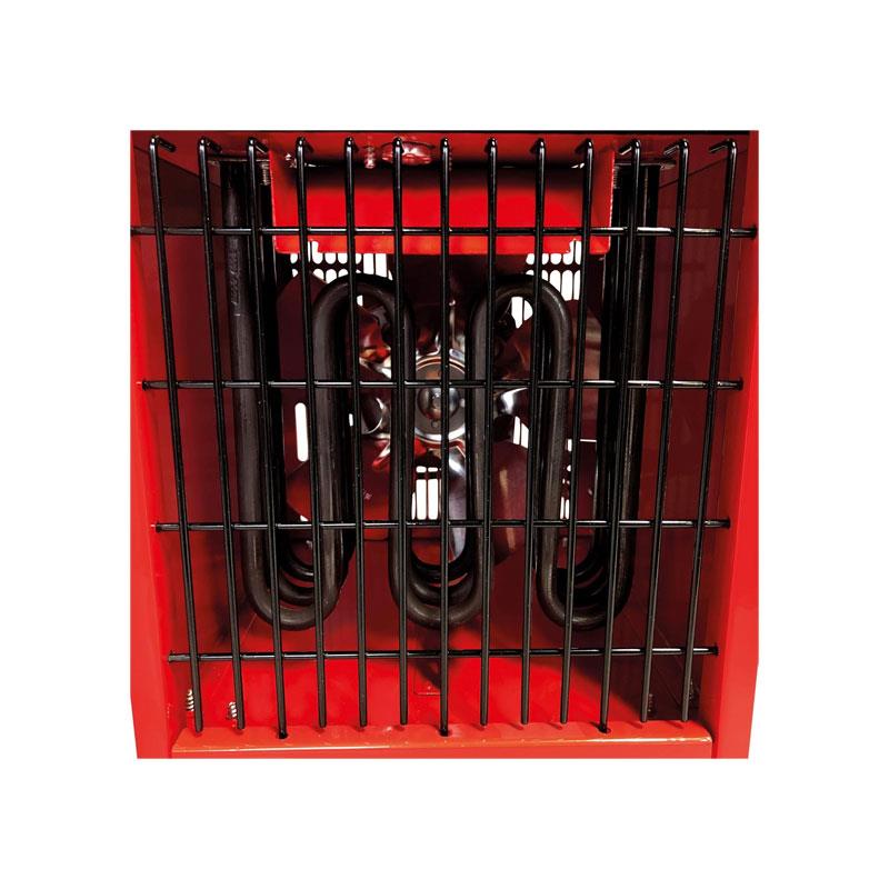 Igenix Commercial Drum Fan Heater 2000W 2 Heat Settings & Cool Fan Setting Adjustable Thermostat Overheat Protection Red