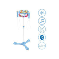 Lexibook Bluey Stand With Voice Affect Mics Lights And Bluetooth Speaker 2 Microphones MP3 Input Adjustable Height Blue