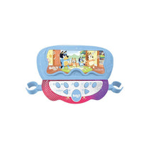 Lexibook Bluey Stand With Voice Affect Mics Lights And Bluetooth Speaker 2 Microphones MP3 Input Adjustable Height Blue