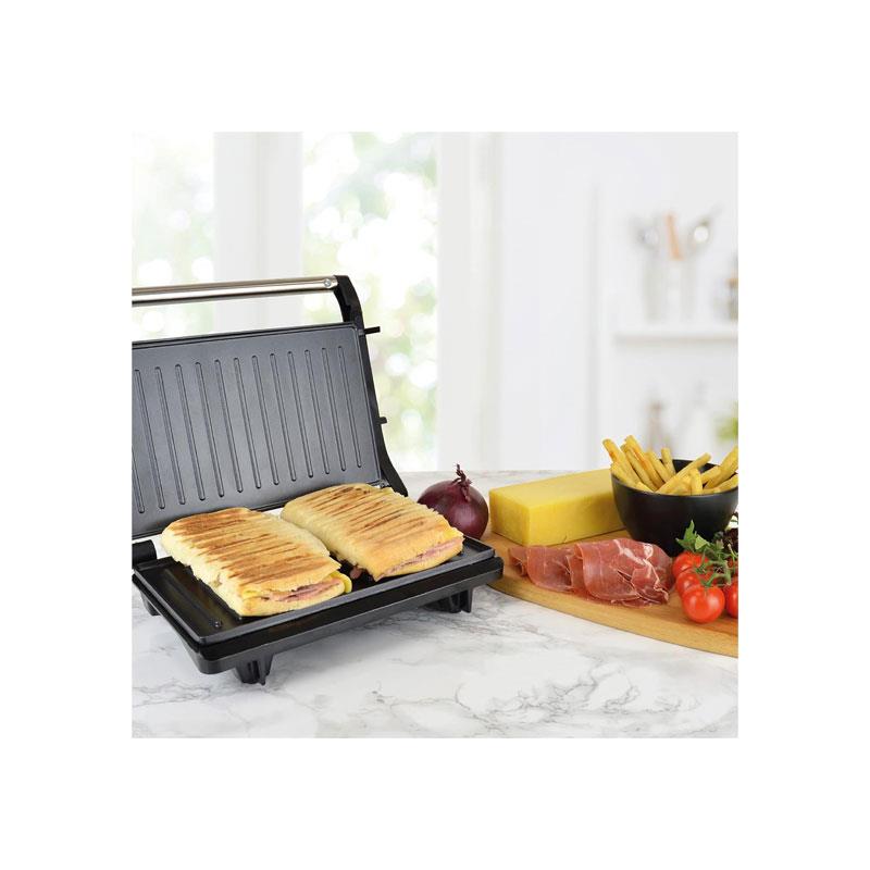Lloytron KitchenPerfected Health Grill And Panini Press 800W Black Steel Secondary image