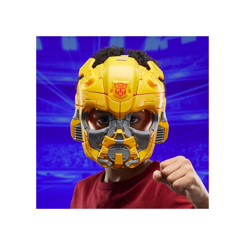 Hasbro Transformers One 2 In 1 Bumblebee B-127 Mask Action Figure Red/Silver/Yellow