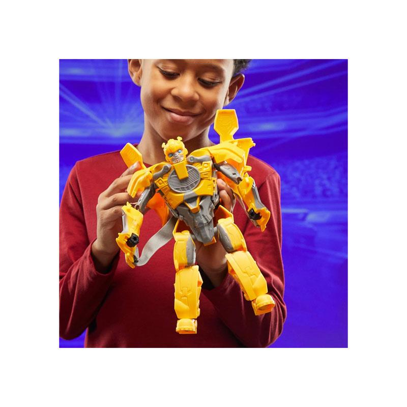 Hasbro Transformers One 2 In 1 Bumblebee B-127 Mask Action Figure Red/Silver/Yellow