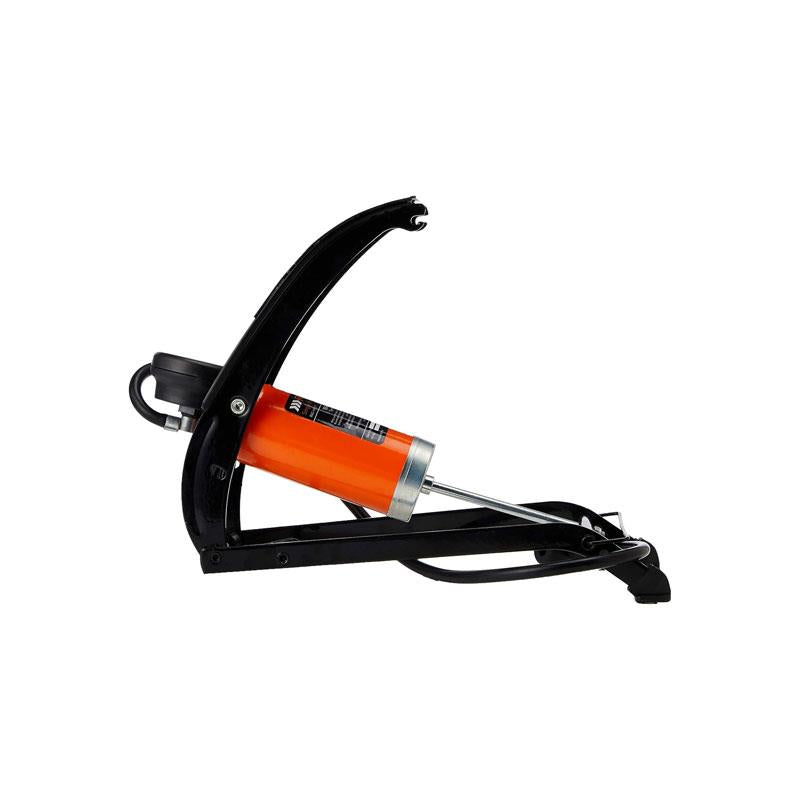 Hilka RAC Heavy Duty Single Barrel Foot Pump Orange/Black Secondary image