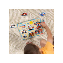 Melissa & Doug Vehicles Sound Puzzle 8 Pieces