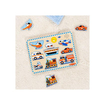 Melissa & Doug Vehicles Sound Puzzle 8 Pieces