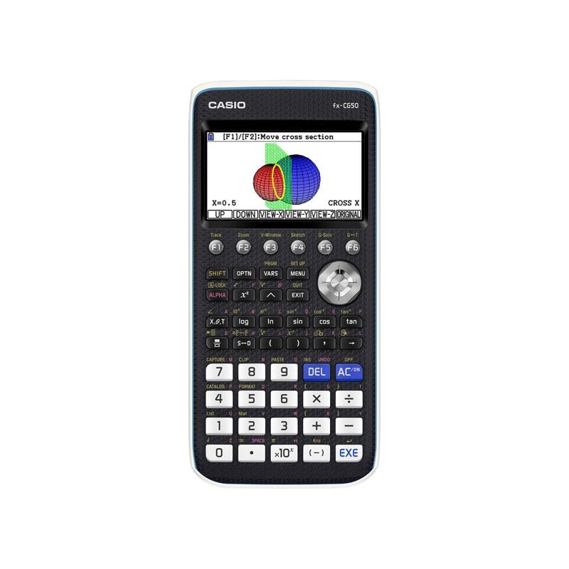 Casio FX-CG50 Advanced Graphic Calculator Battery Powered Black Main image
