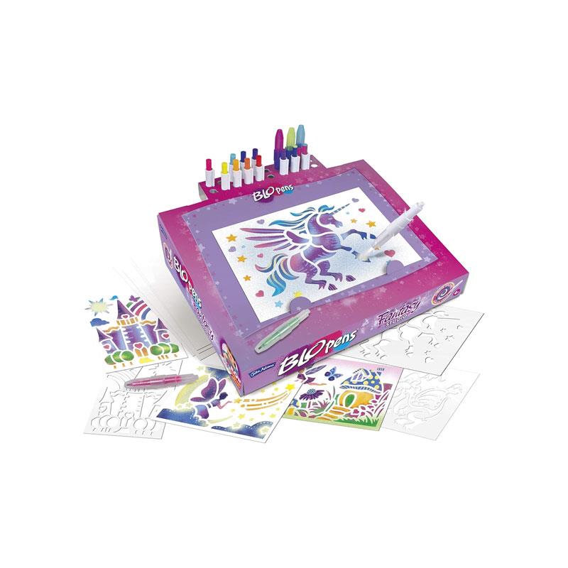 John Adams BLOpens Fantasy Studio Create Fantastic Airbrush Pictures Kids Creative Art Kit Fun Painting Set Multicolour Secondary image