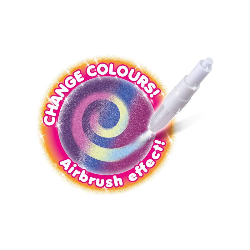 John Adams BLOpens Fantasy Studio Create Fantastic Airbrush Pictures Kids Creative Art Kit Fun Painting Set Multicolour