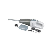 Hilka Tools 12V Wet & Dry Car Handheld Vacuum Cleaner With Accessories Grey