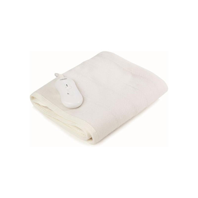 Carmen Heated Under Blanket King Size 3 Heat Settings Overheat Protection 70W 120 x 130cm White Main image
