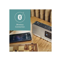 Panasonic Classic Portable DAB+/FM Digital Radio 4 Preset Buttons Bluetooth - Black