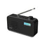 i-Star DAB/DAB Plus Digital & FM Radio Clear LCD Display Mains Powered Or Battery USB Charging Black