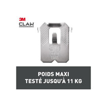 3M CLAW Drywall Plasterboard Picture Hanger Wall Hooks Holds Up To 11kg Pack of 2