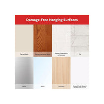 3M Command Utility Hooks Small 6 Hooks And 12 Small Strips 450g Holding Power Value Pack White