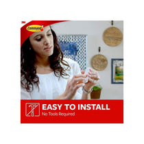 3M Command Utility Hooks Large 1 Hook And 2 Large Strips 2.2kg Holding Power White
