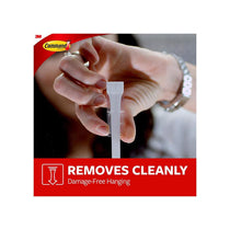 3M Command Utility Hooks Large 1 Hook And 2 Large Strips 2.2kg Holding Power White