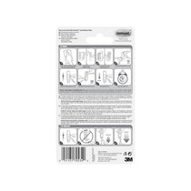 3M Command Utility Hook Jumbo 1 Hook And 4 Large Strips 3.4kg Holding Power White