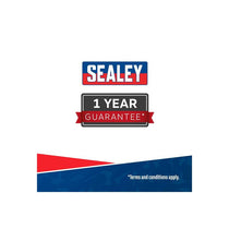 Sealey Riveter Adaptor/Rivet Gun Drill Powered 1/4 Inch Shank For 2.4 - 4.8mm Rivets Black