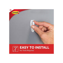 3M Command Mini Hooks Mini 6 Hooks And 8 Small Strips 225g Holding Power White
