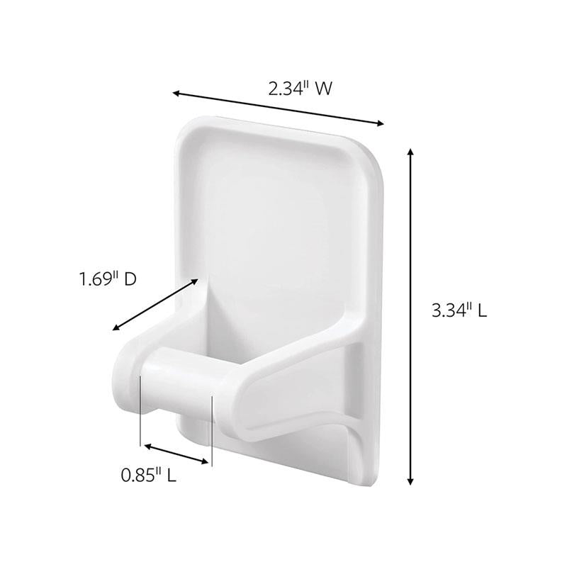 3M Command Spray Bottle Hanger Large 1 Hanger And 2 Large Strips 1 Kg Holding Power White Secondary image