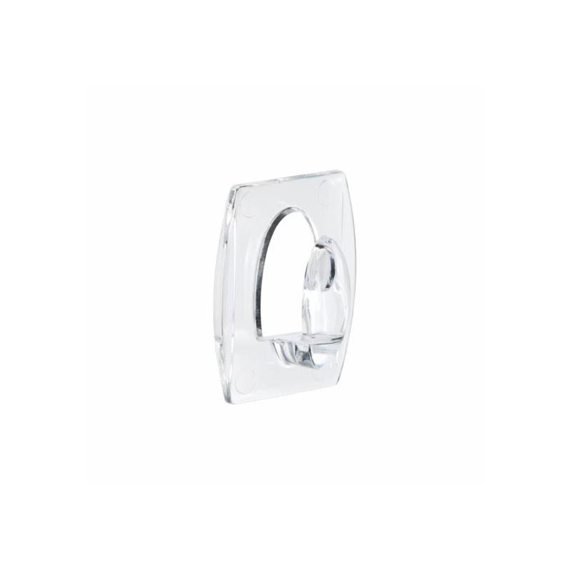 3M Command Mini Hooks With Strips Mini 6 Hooks And 8 Small Strips 225g Holding Power Clear/Transparent