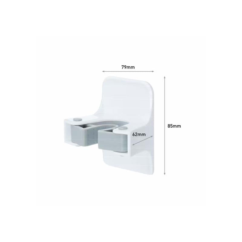 3M Command Broom Gripper Large 1 Gripper And 2 Large Strips 1.8kg Holding Power White