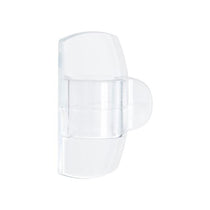 3M Command Round Cord Clips Small 4 Clips And 5 Small Strips Clear/Transparent