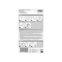 3M Command Round Cord Clips Small 4 Clips And 5 Small Strips Clear/Transparent