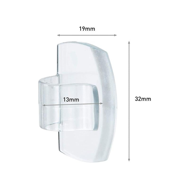 3M Command Outdoor Light Clips Small 16 Clips And 20 Small Strips Value Pack Transparent/Clear Secondary image