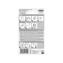 3M Command Outdoor Light Clips Small 16 Clips And 20 Small Strips Value Pack Transparent/Clear
