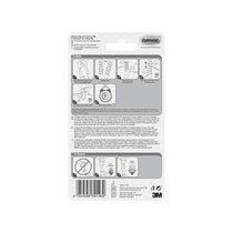 3M Command Refill Strips Mini 40 Strips For Decorating Clips Clear/Transparent