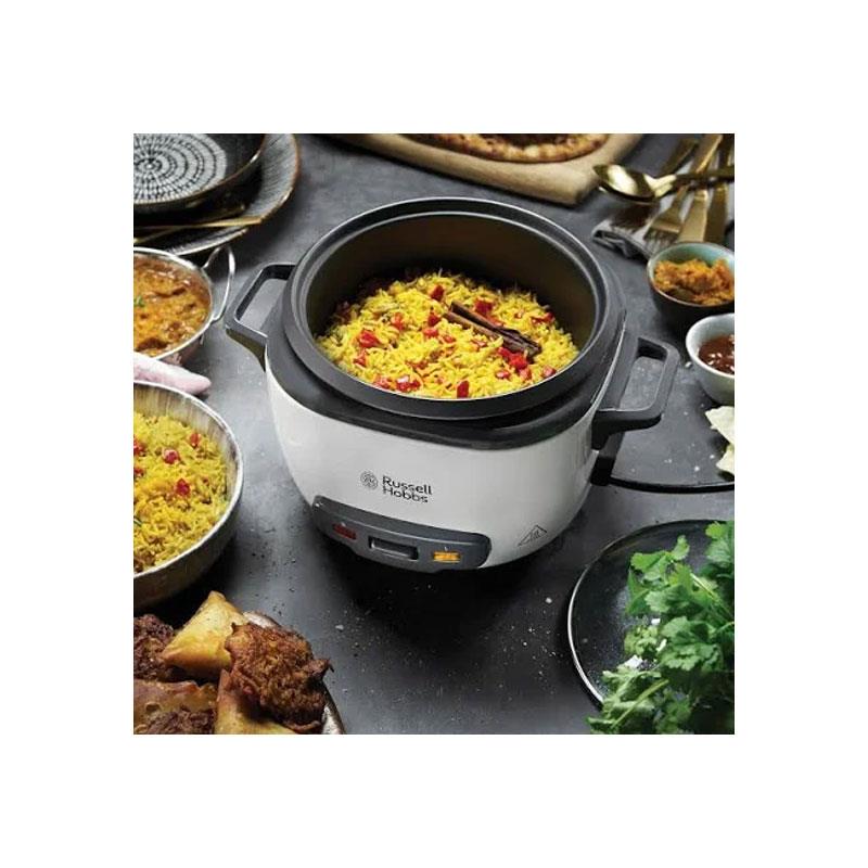 Russell Hobbs Large Rice Cooker And Steamer - White Secondary image