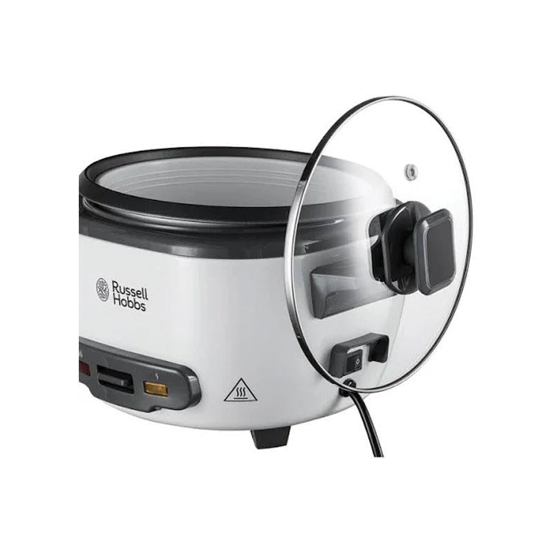 Russell Hobbs Large Rice Cooker And Steamer - White
